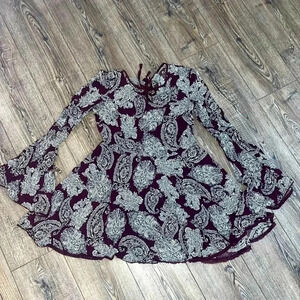 Boho paisley dress